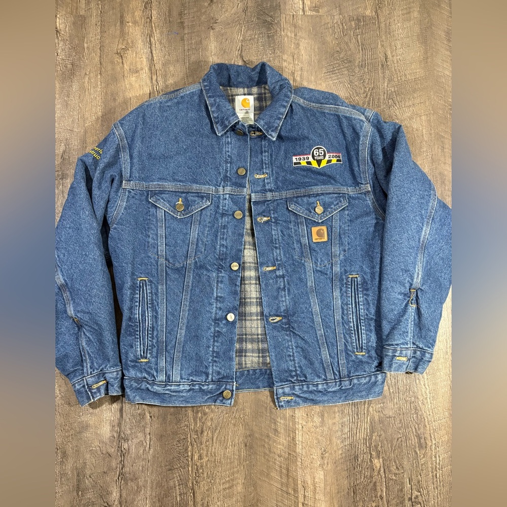 CARHARTT Vintage Barn Chore Jacket Blanket Lined USA